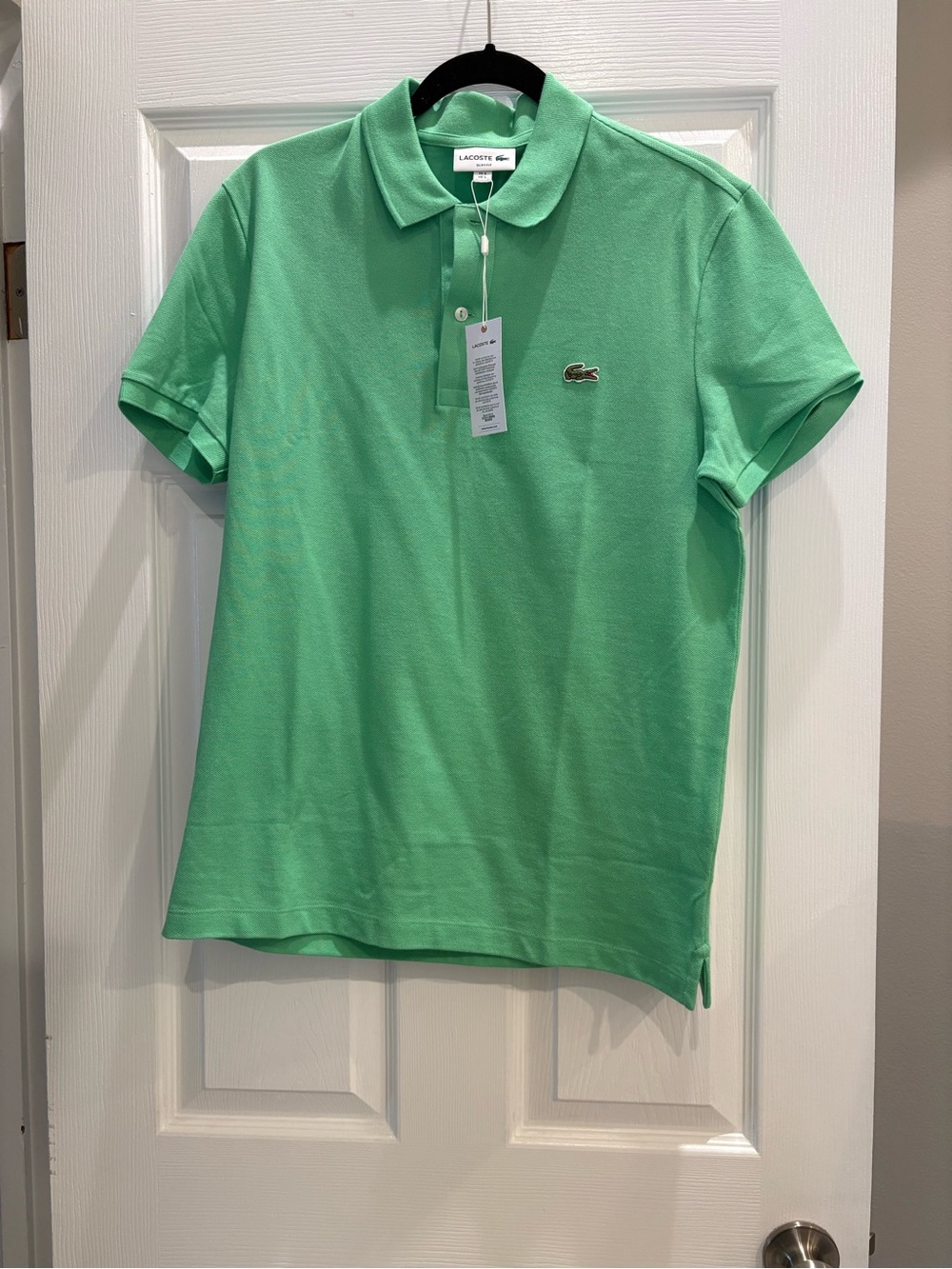 Lacoste Polo Shirt in Mint Green